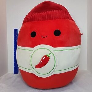 Squishmallows ILLIA The SRIRACHA 16" Jumbo Hot Sauce Bottle 2023  Large Plush
